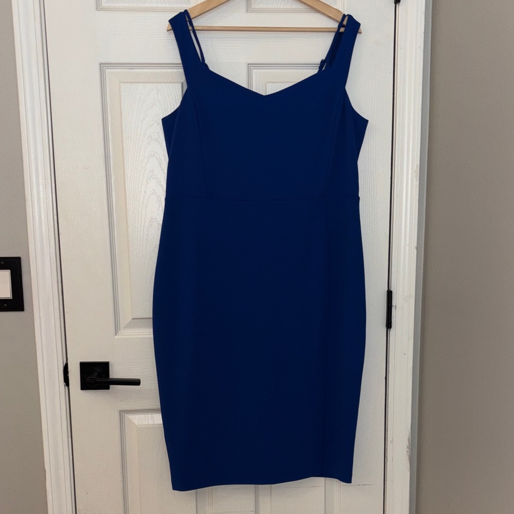Express Royal Blue Midi Dress -XL